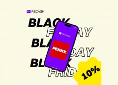 10%-os Penny pénzvisszatérítést ad a Recash Black Friday