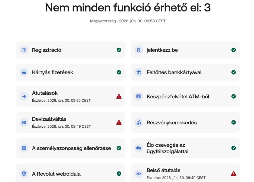 Devizaváltási és pénzküldési hibák a Revolutnál