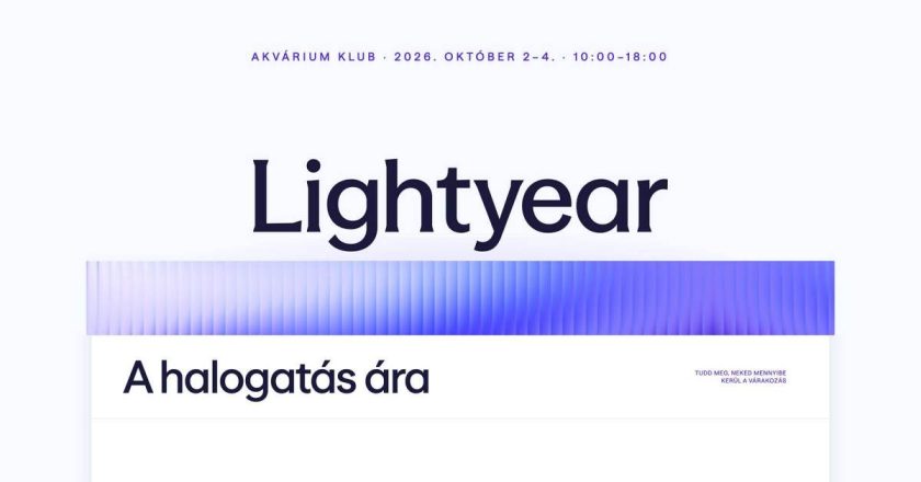 Újabb Lightyear esemény Budapest belvárosában