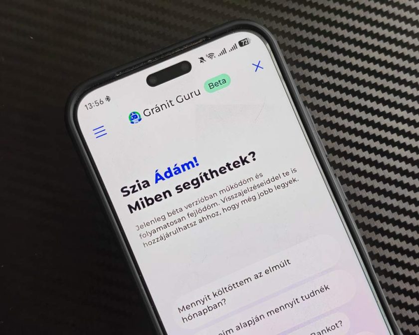 Gránit Guru Béta chatbot teszt
