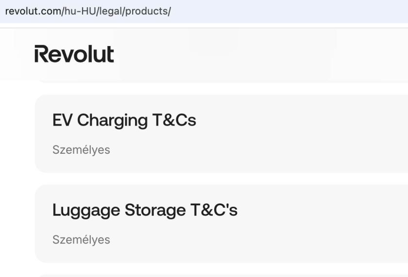 Autó töltést is kínálhat a Revolut hamarosan
