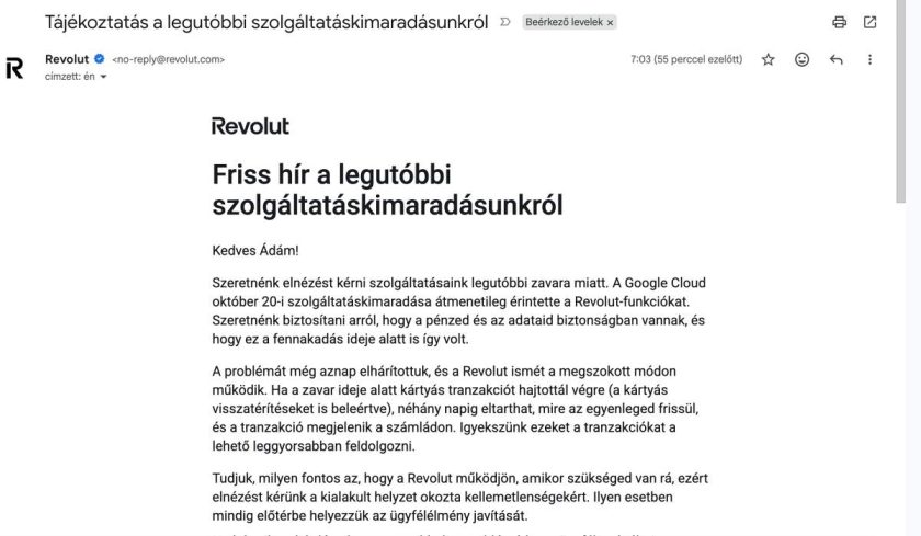 Hibás tranzakciókkal bombázza a Revolut az ügyfeleket